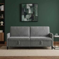 vidaXL Sofa cu Spatiu de Depozitare Gri închis 192 x 78 x 87 cm GartenMobel Dekor (42036990) Canapea