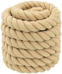 vidaXL Sfoara de Barca 25 m 4 natural PP GartenMobel Dekor (42029704)