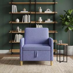 vidaXL Sofa cu Spatiu de Depozitare Albastru Jeans 72 x 78 x 87 cm GartenMobel Dekor (42036876) Canapea