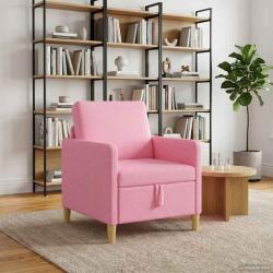 vidaXL Sofa cu Spatiu de Depozitare Roz 72 x 78 x 87 cm Poliester GartenMobel Dekor (42036875) Canapea