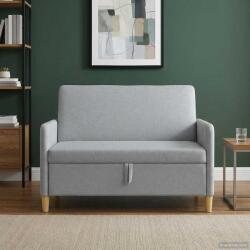 vidaXL Sofa cu Spatiu de Depozitare Gri deschis 122 x 78 x 87 cm GartenMobel Dekor (42036891) Canapea