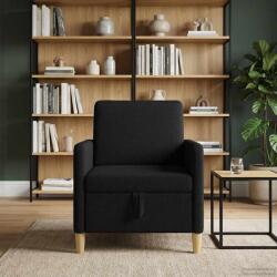 vidaXL Sofa cu Spatiu de Depozitare Negru 72 x 78 x 87 cm Poliester GartenMobel Dekor (42036865) Canapea