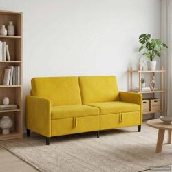 vidaXL Sofa cu Spatiu de Depozitare Galben 172 x 78 x 87 cm Poliester GartenMobel Dekor (42036968) Canapea