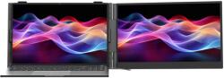 Blackview Monitor LED Portabil Blackview SCM8, 15.3 inch, 1920 x 1200 pixeli, 5 ms, Grey (BVSCM8)