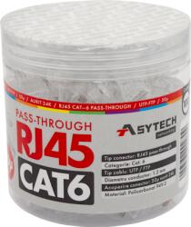 ASYTECH Networking Mufa RJ-45 UTP Cat. 6 EZ Passthrough, 50 (100 buc) RJ45-CAT6-EZ-50U-JAR (RJ45-CAT6-EZ-50U-JAR)