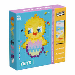 Plus-Plus Puzzle pe numere Plus-Plus, 250 piese, Pui (PP3964) - kidstory