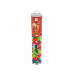 Plus-Plus Set constructie Plus-Plus, tub 240 piese, Neon Mix, culori fluorescente (PP4186) - kidstory