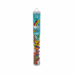 Plus-Plus Set constructie Plus-Plus, tub 100 piese, Rainbow Mix, culorile curcubeului (PP4265) - kidstory