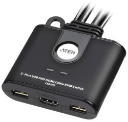 ATEN KVM Switch USB FHD HDMI, 2-Port CS22HF (CS22HF-AT) - hyperoutlet