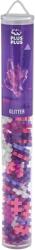 Plus-Plus Set constructie Plus-Plus, tub 100 piese, Glitter Mix, culori cu sclipici (PP4244) - kidstory