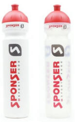 Sponser kulacs (1000ml) átlátszó-piros, BPA-mentes