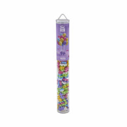 Plus-Plus Set constructie Plus-Plus, tub 100 piese, Pastel Mix (PP4025) - kidstory