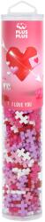 Plus-Plus Set constructie Plus-Plus, tub 240 piese, I Love You Mix, culorile iubirii (PP4330) - kidstory