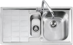 Barazza Chiuveta Bucatarie Barazza B_level 1llv100/s, Cu 1+1/2 Cuve Si Picurator / Stanga, Incasso, Inox (1llv100/s) Chiuveta