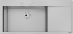 Foster Chiuveta Bucatarie Foster New Wave 1416 002, Cu Picurator / Dreapta, Inox Periat (new Wave 1416 002) Chiuveta