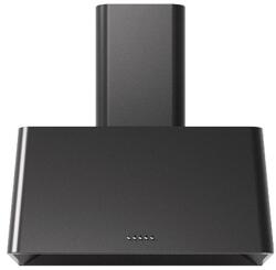 ILVE Hota decorativa Ilve Nostalgie AG70 , 70 cm, 1 motor, 4 viteze, 890 m3/h, clasa A, negru mat Hota