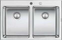 Barazza Chiuveta Bucatarie Barazz B_open 1lbo82, Cu 2 Cuve, Incasso, Inox (1lbo82) Chiuveta