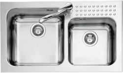 Barazza Chiuveta Bucatarie Barazz Select 1is9060/2, Cu 2 Cuve, Incasso, Inox (1is9060/2) Chiuveta