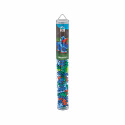 Plus-Plus Set constructie Plus-Plus, tub 100 piese, Triceratops (PP4094) - kidstory