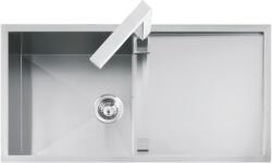 Barazza Chiuveta Bucatarie Barazza Lab 1llb105, Cu Picurator, Reversibila, Filotop / Semifilo, Inox (1llb105) Chiuveta
