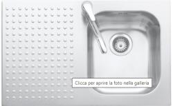 Barazza Chiuveta Bucatarie Barazza Select 1is8060/1s, Cu Picurator / Stanga, Incasso, Inox (1is8060/1s) Chiuveta