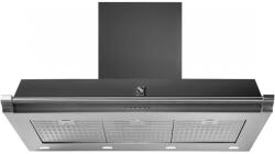 Steel Cucine Hota decorativa STEEL Oxford 100, 100 cm, 1 motor, 4 viteze, 900 m3/h, panou control soft touch, inox / negru mat Hota