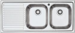 Barazza Chiuveta Bucatarie Barazz B_fast 1lfs12s, Cu 2 Cuve + Picurator / Stanga, Incasso, Inox (1lfs12s) Chiuveta