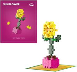 Plus-Plus Set constructie Plus-Plus, PLANTE - Floarea soarelui (PP4340) - kidstory