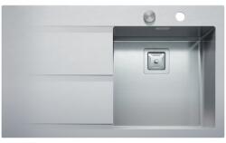 Barazza Chiuveta Bucatarie Barazza Lavello 1lmdr91s, Cu Picurator / Stanga, Incasso, Inox (1lmdr91s) Chiuveta
