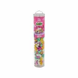 Plus-Plus Set constructie Plus-Plus, tub 200 piese, Masini colorate - Bomboana (PP4258) - kidstory