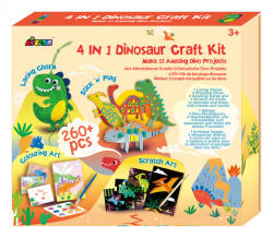 AVENIR Set creativ 4 in 1 - Dinozauri (CH221773)