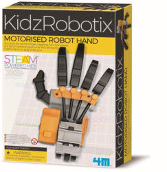 4M Kit construcție robot - Motorised Robot Hand, Kidz Robotix (4M-03407)