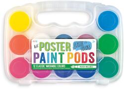 OOLY Acuarele lavabile Lil' Paint, 12 culori si pensula inclusa (126-1)