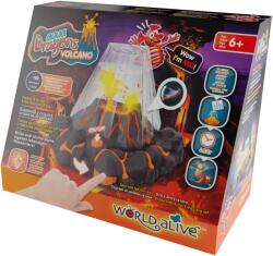 Aqua Dragons Set educativ STEM - AQUA DRAGONS® Habitat VULCAN cu lava - acvariu cu LED si Aqua Dragons rosii (AD6102)