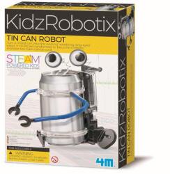 4M Kit constructie robot - Tin Can Robot, Kidz Robotix (4M-03270)