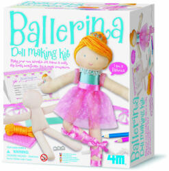 4M Set creativ Realizeaza propria papusa - Balerina (4M-02731)