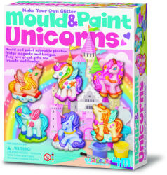 4M Atelier creativ Modeleaza si picteaza - Unicorni cu sclipici (4M-04708) - kidstory