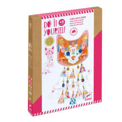 DJECO Set DIY Djeco, Mobil cu clopotei si sclipici- Pisicuta (DJ07955) - kidstory
