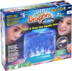 Aqua Dragons Set educativ STEM - AQUA DRAGONS® Habitat Lumea subacvatica - acvariu Deluxe cu LED-uri (AD4003)