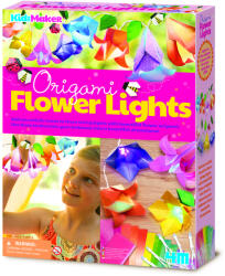 4M Set creativ DIY - Luminițe cu flori origami (4M-04725)