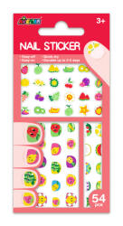 AVENIR Stickere pentru unghii fosforescente - Fructe (NA198175) - kidstory