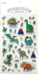 OOLY Abtibilduri pufoase Dinozauri Stickiville Dino-Mite! (120-152)