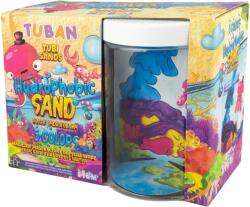 TUBAN Set Nisip Hidrofob - 5 culori si acvariu (TU3558) - kidstory