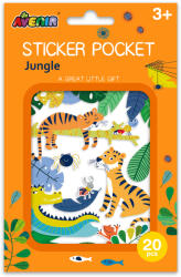 AVENIR Set cu abtibilduri - Jungla (TS198191) - kidstory