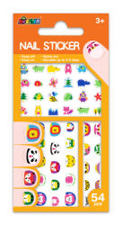 AVENIR Stickere pentru unghii fosforescente - Animale salbatice (NA198173) - kidstory