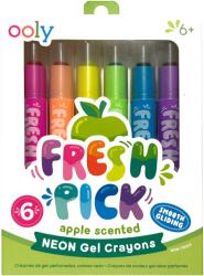 OOLY Creioane parfumate Fresh Pick, Apple (Set de 6) (133-123)