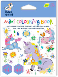 AVENIR Mini Carte de Colorat Hakuyoka - Unicorni (HY253177) - kidstory