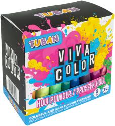 TUBAN Set pudra Holi Viva Kolor, 8 culorix100g (TU3847)