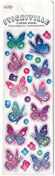 Ooly Abtibilduri holografice cu sclipici Stickiville Butterflies (120-154)