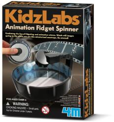 4M Kit DIY KidzLabs - realizeaza un Spinner cu animatii (fidget zoetrop) (4M-03478) - kidstory